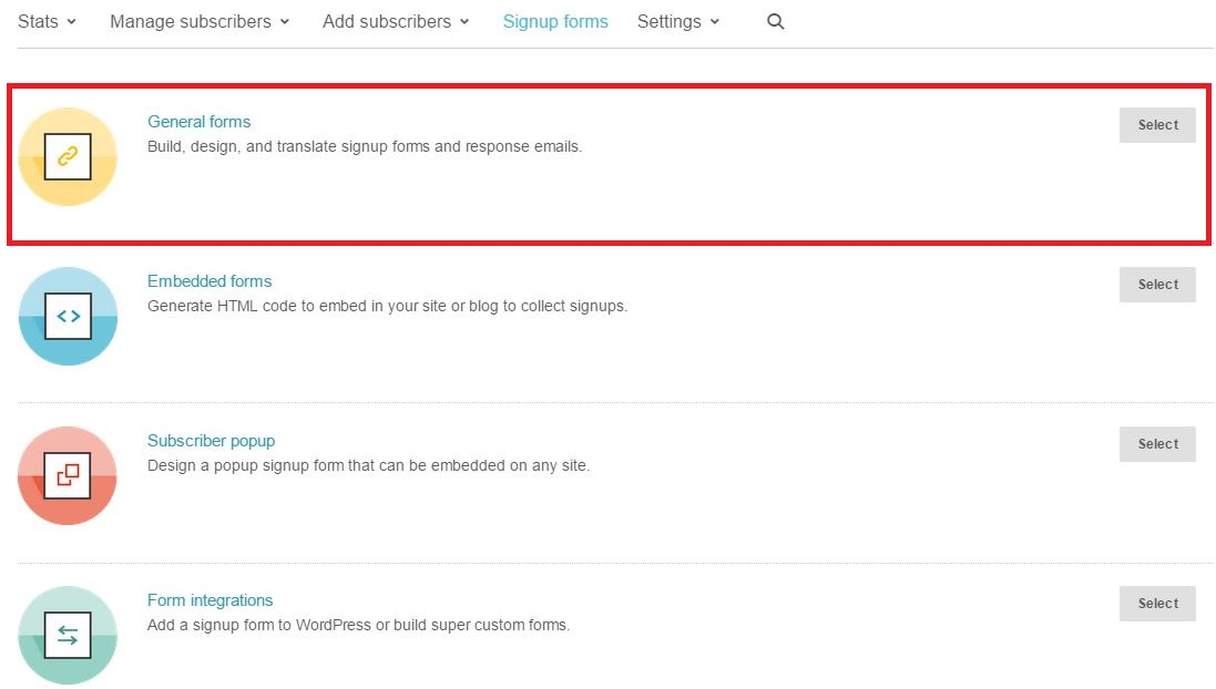 Como criar um email no MailChimp